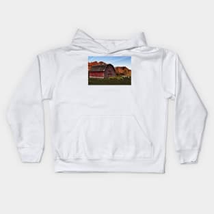 Old Red Barn Kids Hoodie